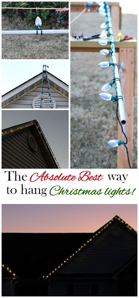 Perplexed by how to hang christmas lights? Hanging Christmas Lights The Easy Way | Hanging christmas ...