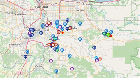 Clackamas Countys Whos Open Interactive Map