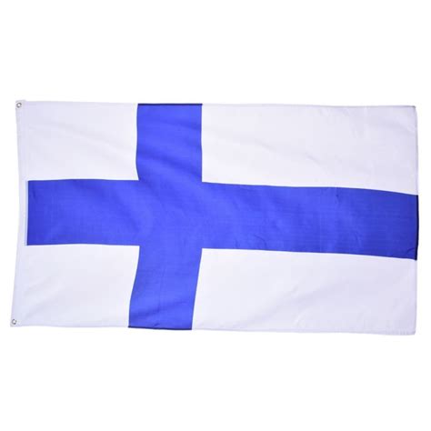 Das blau steht dabei für die zahlreichen seen sowie die ostsee, das weiß für den schnee. Neue 90*150 cm Große Finnland Flagge - Alle Flaggen der Welt