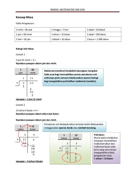 Soalan matematik jam tahun 2 selangor c. Soalan Matematik Tahun 6 Masa Dan Waktu - Persoalan u