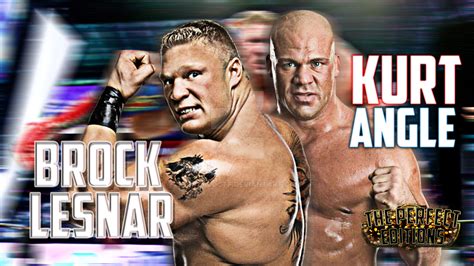 24 Kurt Angle Vs Brock Lesnar Wrestlemania 19 Promo Png Promowalls
