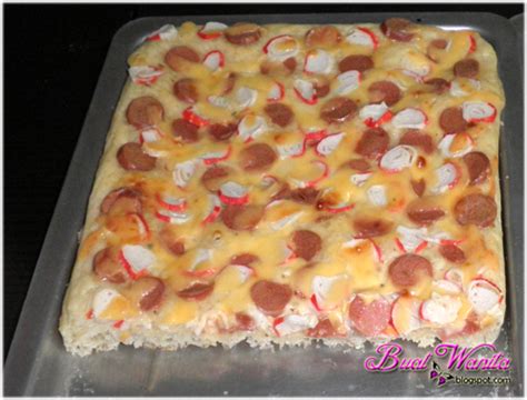 Maybe you would like to learn more about one of these? Resepi Roti Pizza Sos Putih Dengan Sosej Crab - Buat Wanita