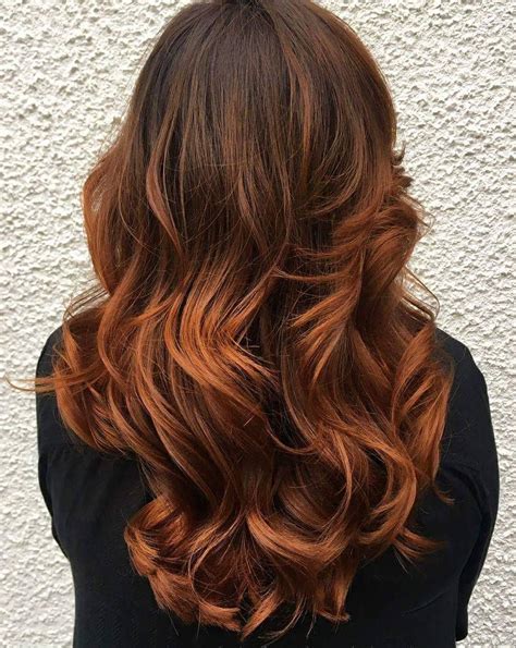 Hottest Copper Balayage Ideas For Copper Hair Color Copper