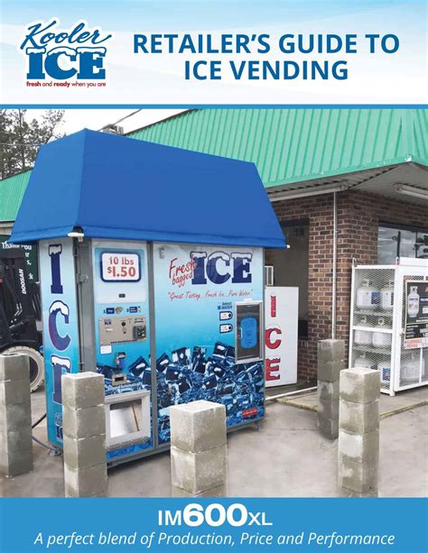 Ice And Water Vending Machines Retailers Kooler Ice