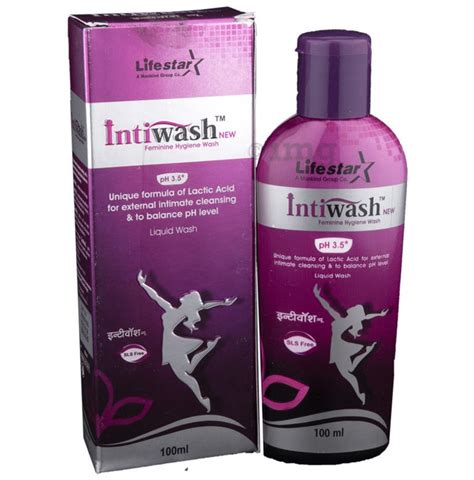 Intiwash New Feminine Hygiene Wash Buy Bottle Of 100 Ml Vaginal Wash At Best Price In India 1mg