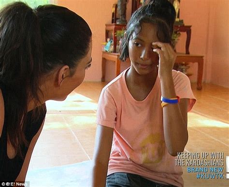 Thai Orphan Girl Kim Kardashian Wanted To Adopt Says No Daily Mail