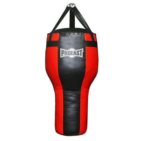 Prolast Boxing Angle Heavy Bag Punching Bag Best For Hook And Upper Cut Unfilled Black And