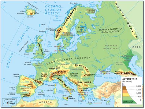 3 Eso No Bilingüe Mapas Físicos De Asia Y Europa