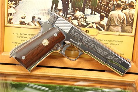 Colt 1911 Wwii Pacific Theater Commemorative 45 Acp 1911 A1 In The