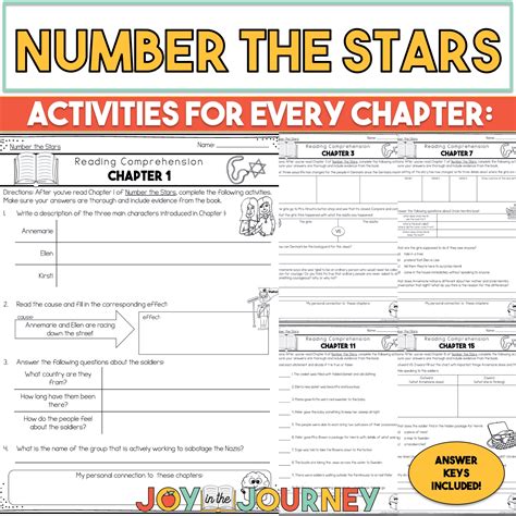 Number The Stars Novel Study