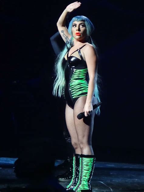 Lady Gaga Performingat The Park Theater In Las Vegas 50 GotCeleb