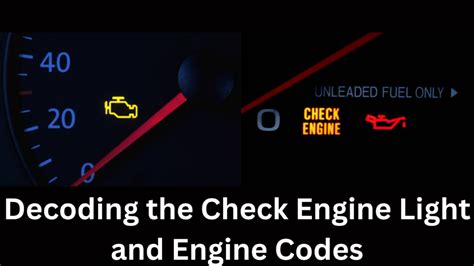Decoding The Check Engine Light And Engine Codes True Tyres All About