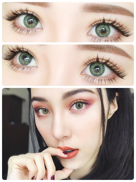 Freshlook Colorblends And Dailies Contacts In 2019 Green Colored Contacts Colored Contacts Eye