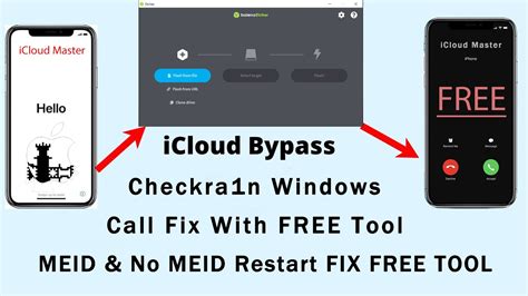 Full Tutorials ICloud Bypass With Checkra1n Windows MEID Sim Fix IOS