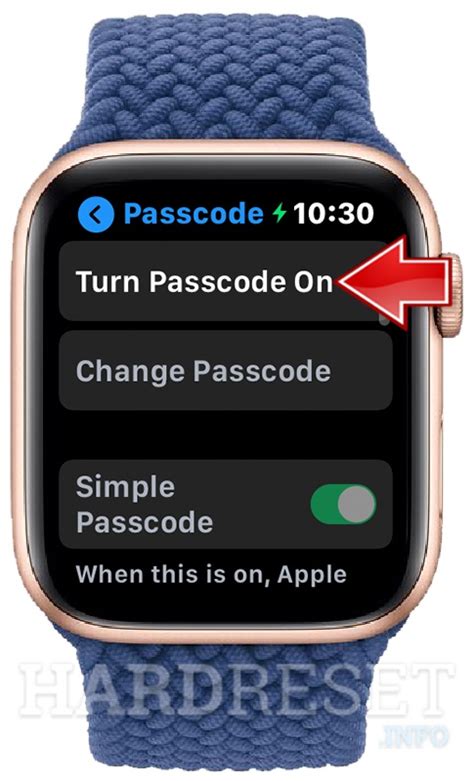 Passcode Apple Watch Series 6 How To