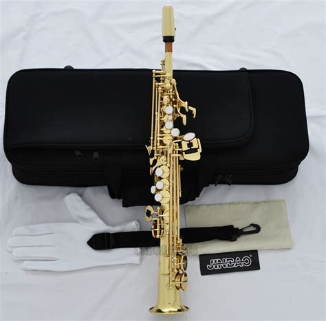 Jinbao Professioanl Gold Eb Sopranino Saxophone Sax Low Bb To High F