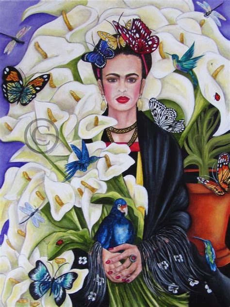 Frida Kahlo Art Print By K Madison Moore