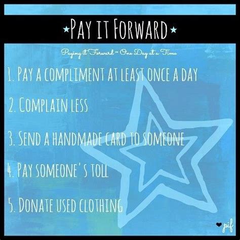 Pay It Forward Quotes Kind And Nice Quotes Acts Of Kindness Via Pay