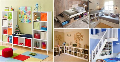 11 Awesome And Clever Kids Room Storage Ideas Genmice
