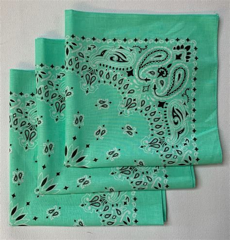 Our Made In The Usa Paisley Bandanas 22 X 22 Are Made Out Of High