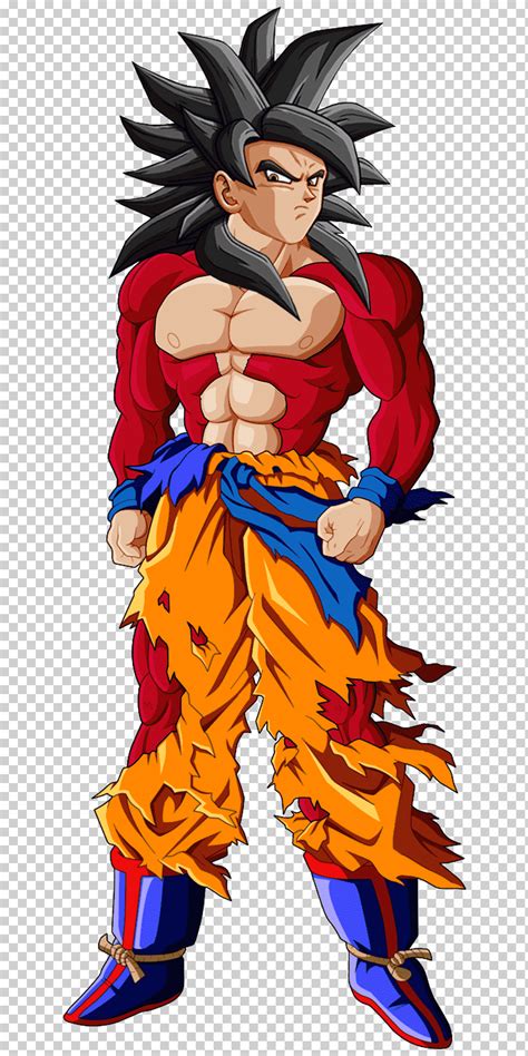 Goku Gohan Vegeta Troncos Majin Buu Goku Ssj Superh Roe Ba Ador