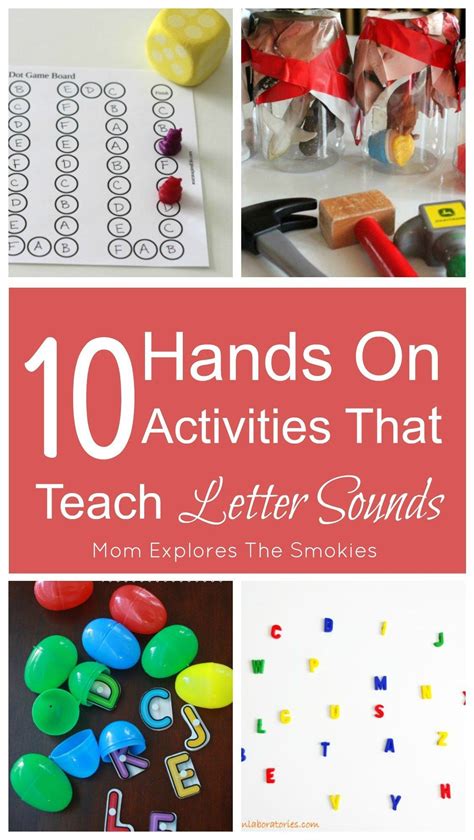 10 Hands On Activities That Teach Letter Sounds Letter Sound