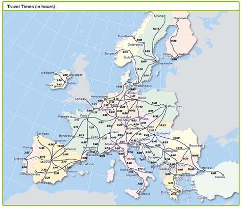 Eurail Map Of Europe World Map Gambaran