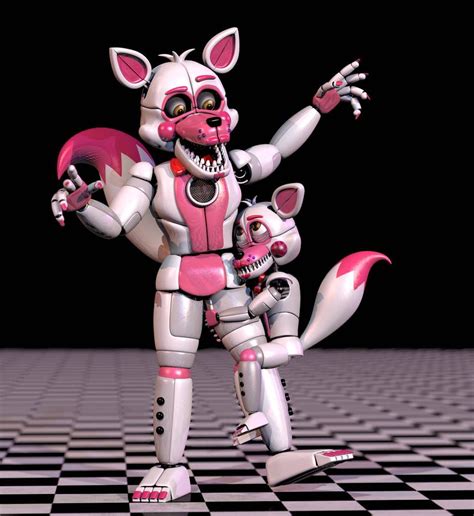 Funtime Foxes By Zylae Fnaf Foxy Fnaf Baby Fnaf Sister Location