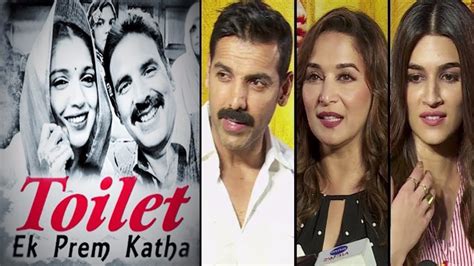 Akshay Kumar की फिल्म Toilet Ek Prem Katha के प्रीमियम में पहुंचे कई सेलीब्रिटी Youtube