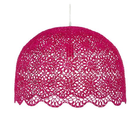 A Lovely Crochet Lampshade Hanglamp Goa Gehaakte Lampenkap