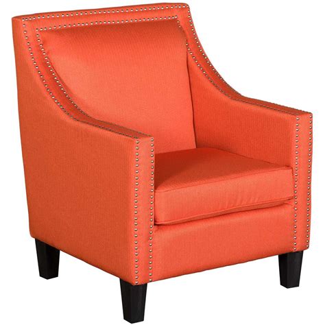 0118806 Malika Orange Accent Chair 