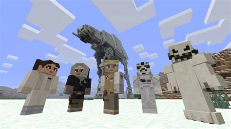 Minecraft Minecraft Si Trasforma In Star Wars Con Le Nuove Skin Su