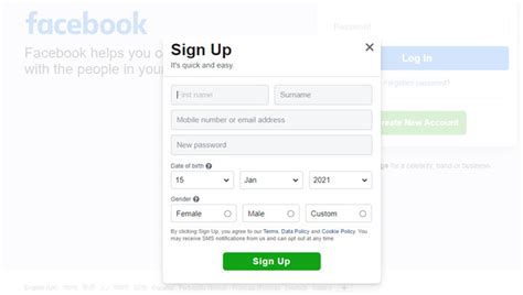 Create New Facebook Account How To