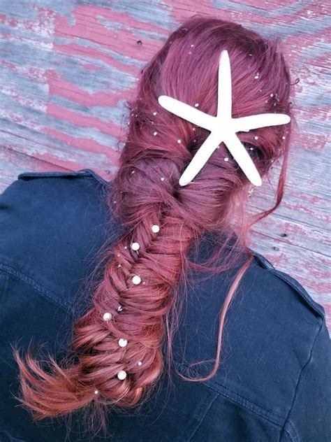 Mermaid Fishtail Hair Wrap Hair Styles Style
