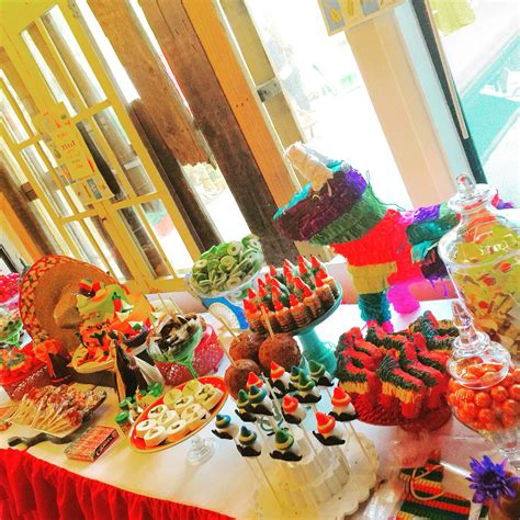Fiesta Dessert Table , Fiesta Candy Station , Dessert Table , Mexican E0F