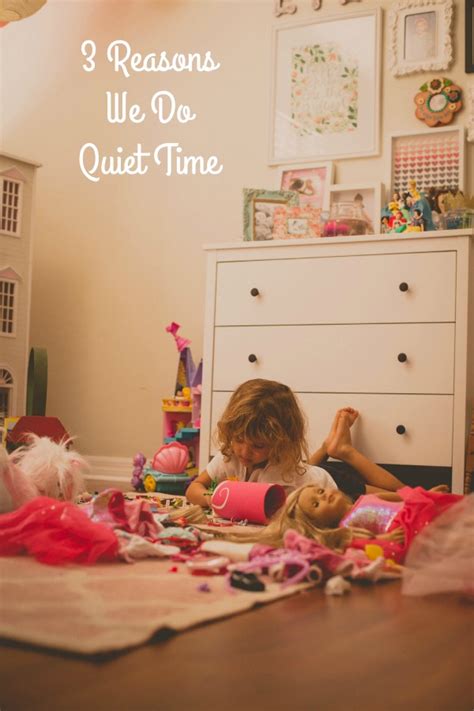 Three Reasons To Try Quiet Time When Kids No Longer Nap