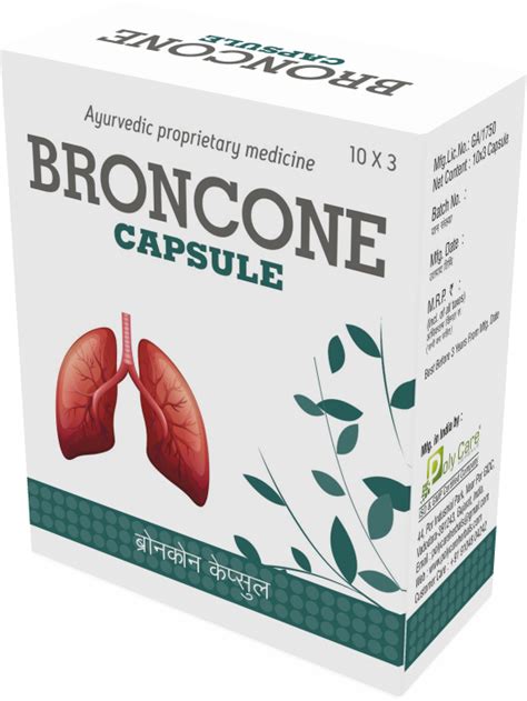 Ayurvedic Asthma Care Medicine Broncone Capsule