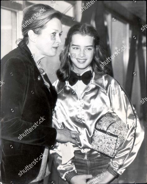 Brooke Shields Actress 1978 Brooke Shields Mother Editorial Stock Photo