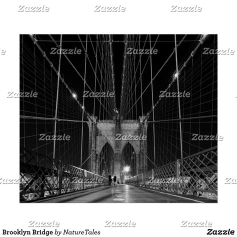 Brooklyn Bridge Poster | Zazzle.com | Brooklyn bridge, Brooklyn, Brooklyn bridge new york