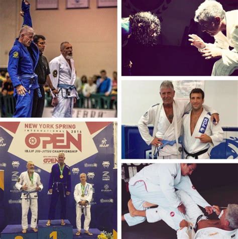 Anthony bourdain wasn't just a legendary chef. (Video) Anthony Bourdain At NYC BJJ Open. Nice Sweep!