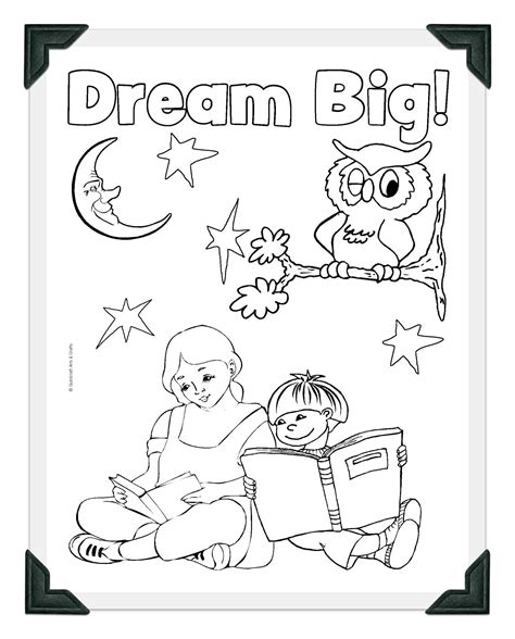 Free National Library Week Coloring Pages Download Free National