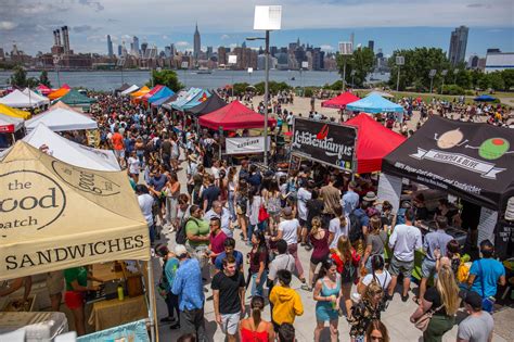 You can take the path to exchange place or the ny ferry to harborside if you are coming from public transportation. Jersey City to welcome foodie festival - Hudson Reporter