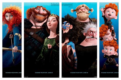 Brave Meet A Few Characters Pixar Post