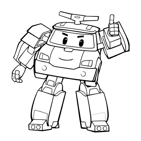 Discover various free fun robocar poli coloring pages, a south korean animated children's television series, with a little town's rescue team who saves characters from trouble. Robocar Poli: Coloring Pages & Books - 100% FREE and ...