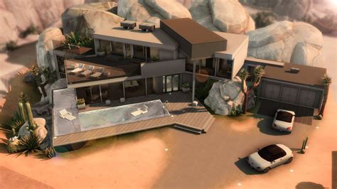 MANSÃO NO DESERTO Desert Mansion The Sims 4 Construção YouTube