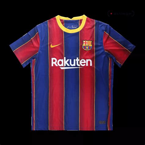 Barcelona Jersey Custom Home Messi 10 Soccer Jersey 202021