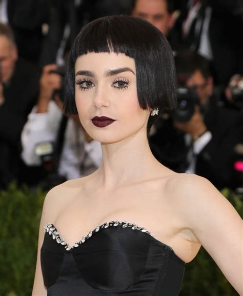 Lily Collins Hair And Makeup At The 2017 Met Gala