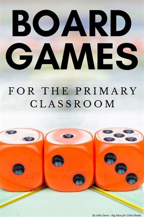 Board Games For The Primary Classroom Conversations From The Classroom