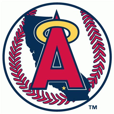 California Angels Baseball Teams Logo Angels Baseball Angels Logo