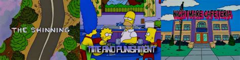 The Simpsons Treehouse Of Horror My Ranking Of Best Episodes And